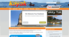 Desktop Screenshot of kayaknz.co.nz